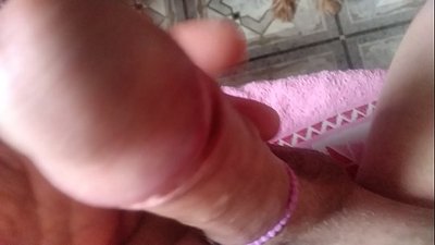 Igranje z mojim penisom in mojim psom z mano